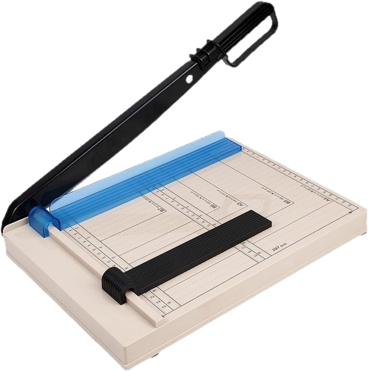 Papiersnijder A4 - 36 - 5 x 25 x 3 - 5 cm - hendelsnijder - papiersnijder - A4 - compact - papiersnijder met metalen basis voor kantoor - school en thuis - robuust - precisie