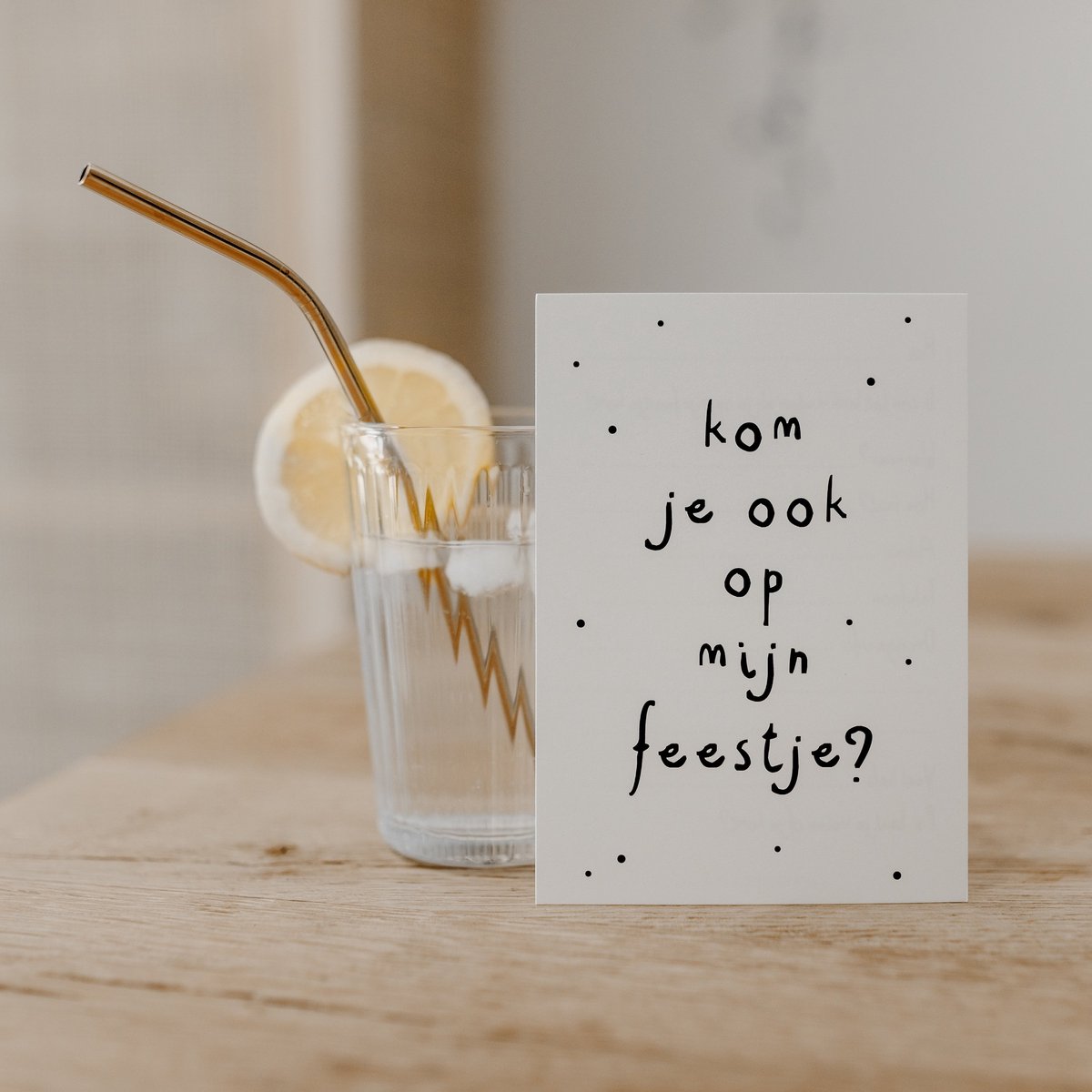 WeLikeToLove Uitnodiging kinderfeestje - Uitnodigingskaarten - Jongen - Meisje - Verjaardag - Feestje - 10x - A6 formaat