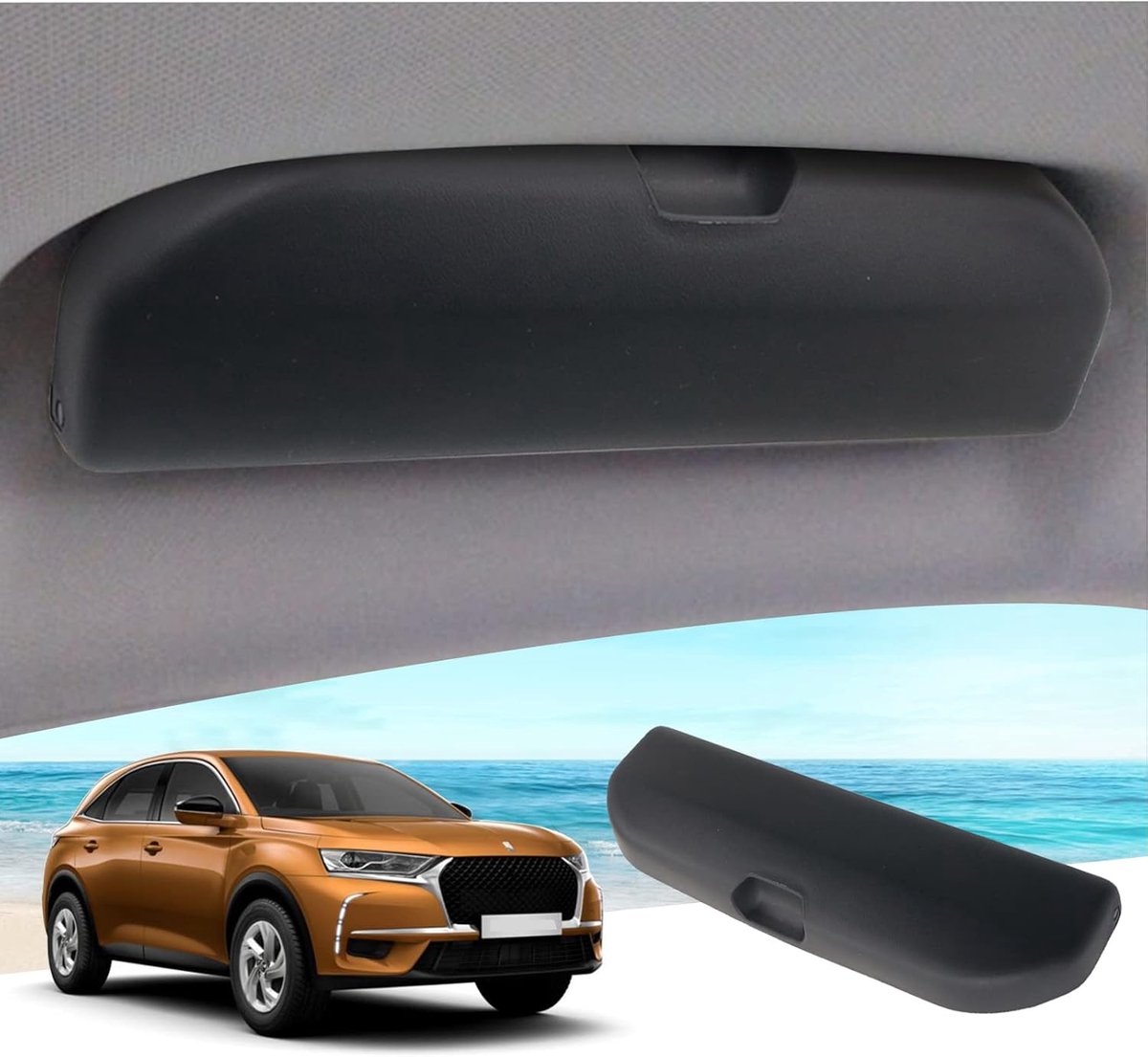 Zonnebrilhouder DS 7 Crossback - Opbergtas - Accessoires voor DS3 en DS7 - Houd je zonnebril veilig - ShopVlot