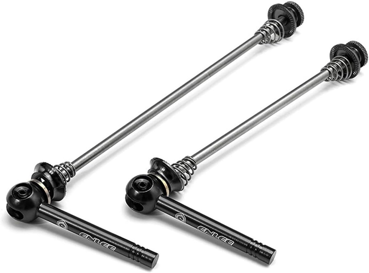 Fietshub Quick Release 100/130/135mm - Titanium TC4 - Lichtgewicht 50g/Set - Duurzaam en corrosievrij - ShopVlot