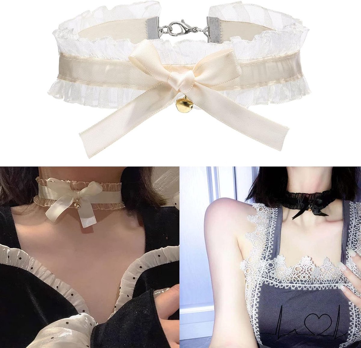 Kanten choker - elegant en sexy - vintage stijl - perfect voor elke gelegenheid - ShopVlot
