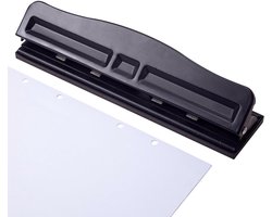 4-vaks pons - verstelbaar - zwart - metaal - 29 x 6,5 x 5 cm
