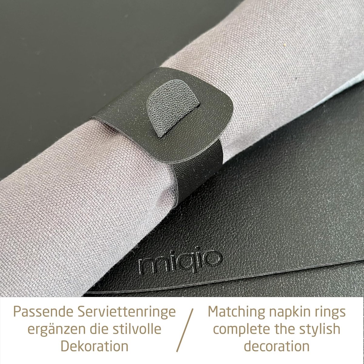 Tafellaken set van 18 - Wasbare kunstleren placematten - Elegant en beschermend - Geschikt voor elke tafel - ShopVlot