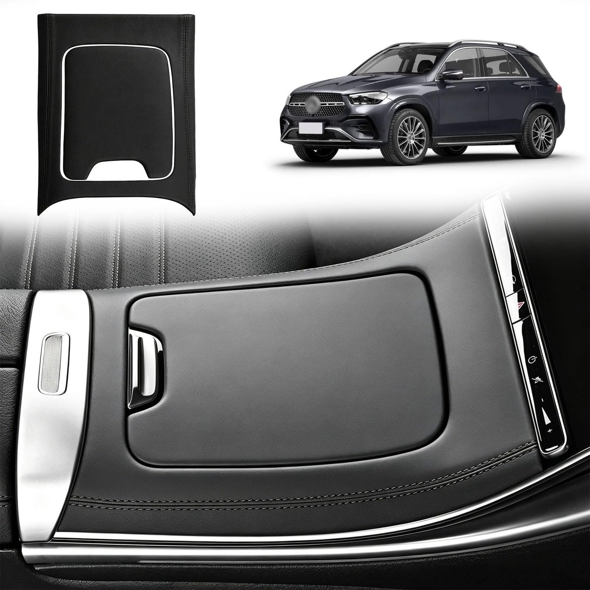 Solidchoice - Middenconsolebekleding voor Benz C-Klasse 2022-2025