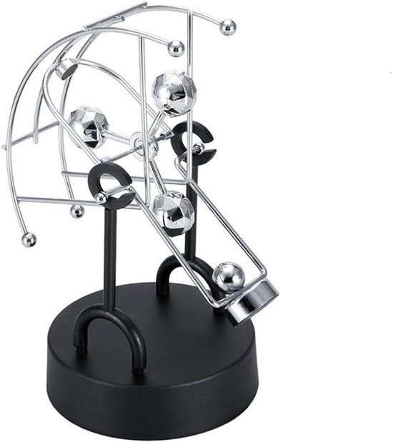 Halve Bol Draaiende Gadget voor Bureau en Kantoor - Wetenschap Desktop Speelgoed - Natuurkunde Kunst Decor - Perpetuum Mobile Speelgoed