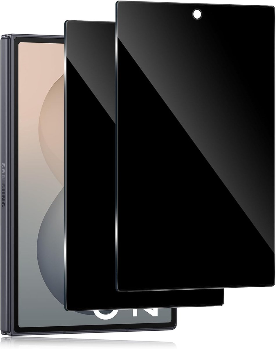 Beschermfolie voor Samsung Galaxy Z Fold 8/Z Fold8 5G, pantserglas, inkijkbescherming, 9H hardheid, luchtbelvrij - ShopVlot