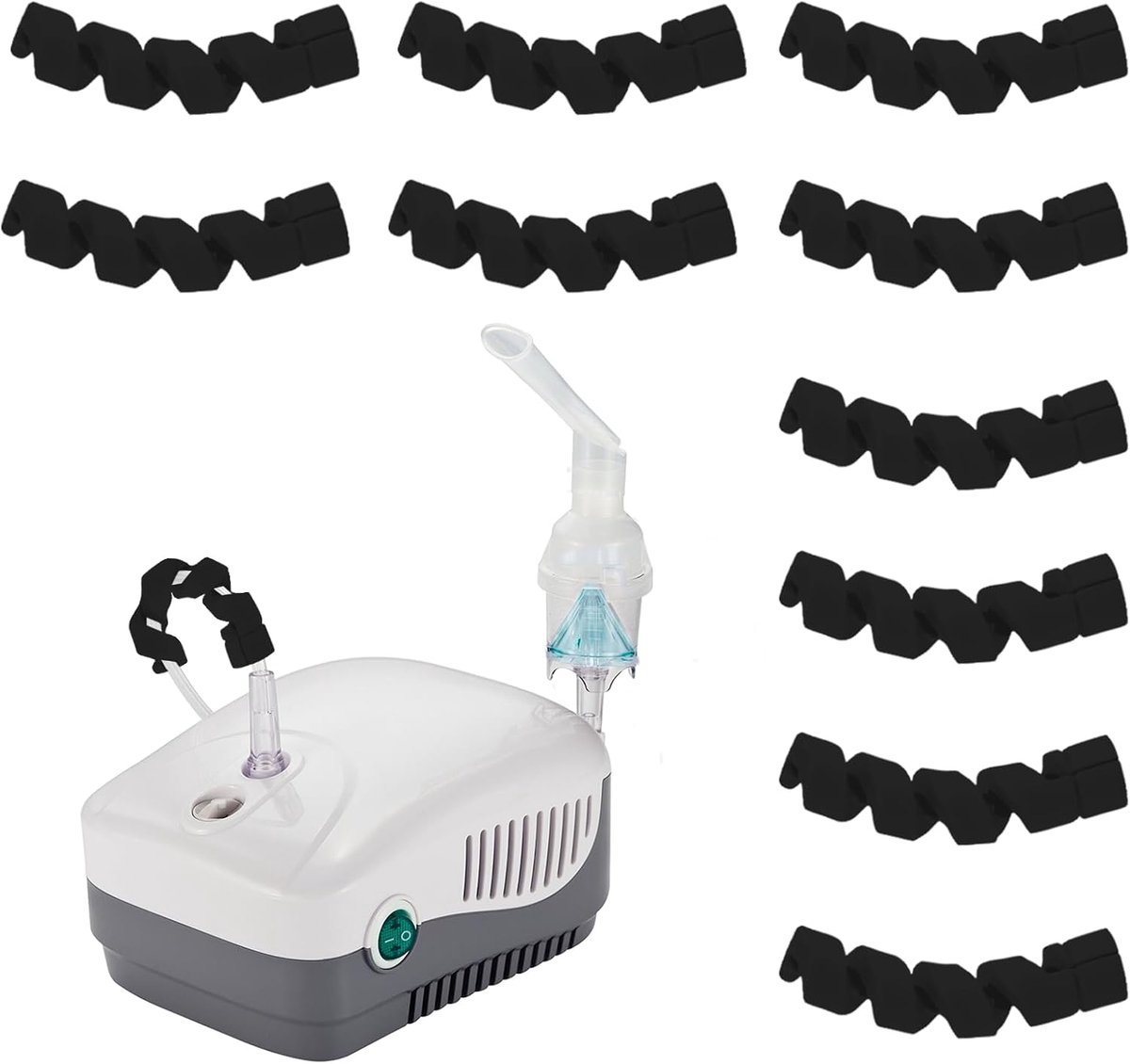 10pcs Oxygen Hose Holder Supports Oxygen Hose for Portable Nasal Cannula, Oxygen Concentrator, Oxygen Hose, Oxygen - ShopVlot