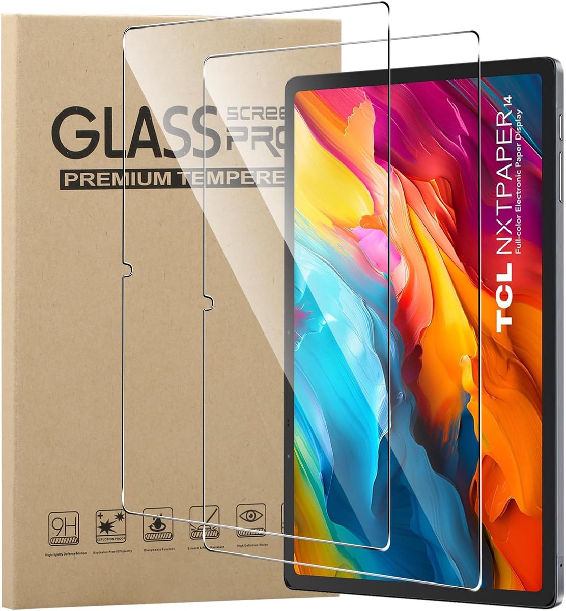MEMELOKA TCL NXTPAPER 14 14.3 Inch Screen Protector for TCL NXTPAPER 14, Pack of 2 Scratch-Resistant - ShopVlot