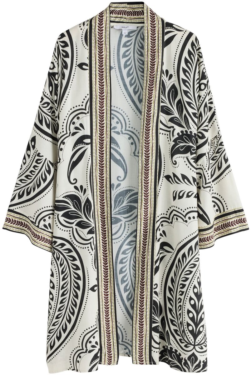 Next - Dames - Lange kimono - Crème