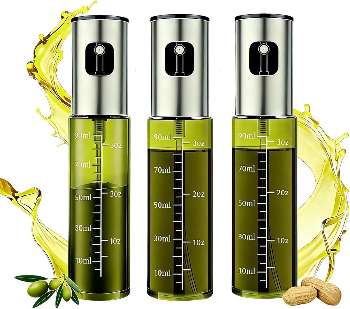 3 stuks 100 ml olieverstuiver - ShopVlot