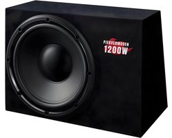Subwoofer Auto - Underseat Subwoofer - Subwoofer Auto Met Versterker - Zwart - 3cm x 25cm x 17cm