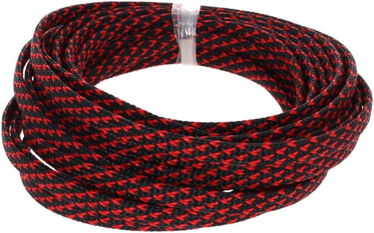 PET Expandable Braided Sleeving Wire Braided Sleeve Cable Management Flexible Insulated Sheath Sleeve Loom Tubing - ShopVlot