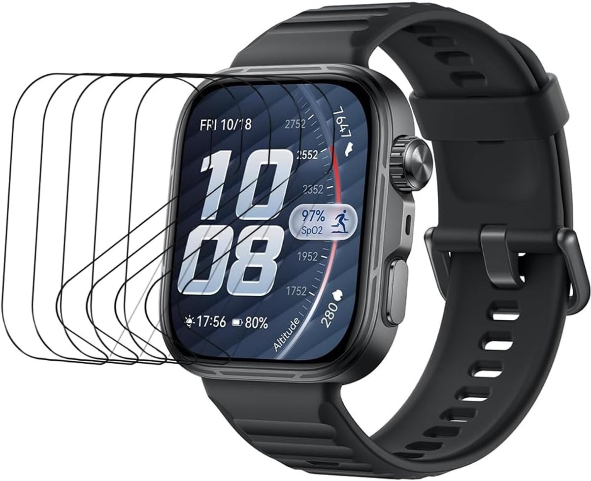 5pcs hydrogel film voor Huawei Watch Fit 5 Pro 1.92" - Smartwatch Flexibele HD Helder Screen Protector TPU - ShopVlot