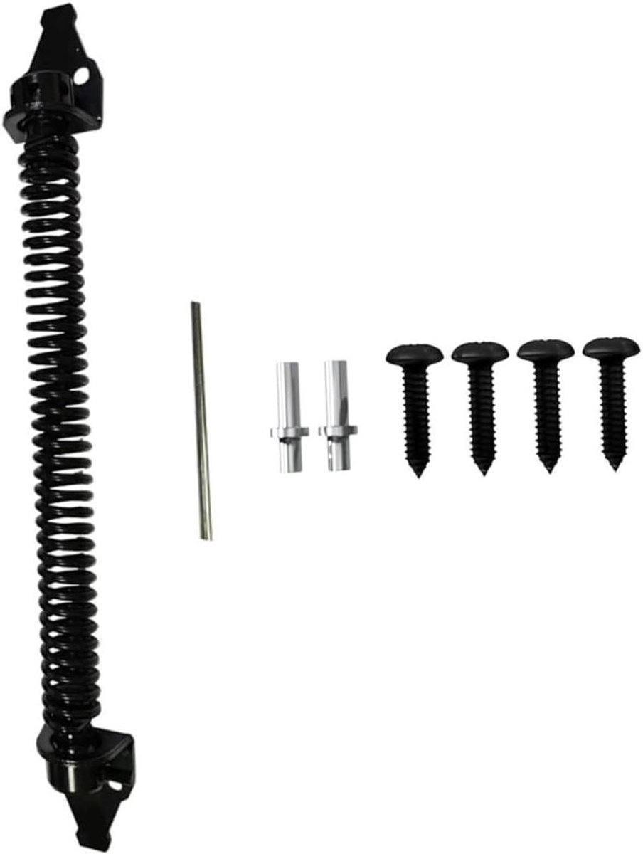 Automatische Deur Dichter - Deurveer Deurveer - Deuren Sluiten - Zelfsluitend - 36 cm - Zwart