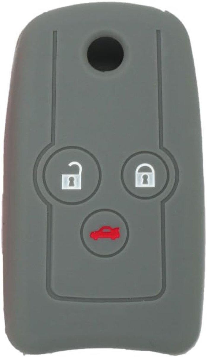Fassport Silicone Protective Case Hollow, Suitable for Honda Car Key/Flip Key CV9204 Grey - ShopVlot
