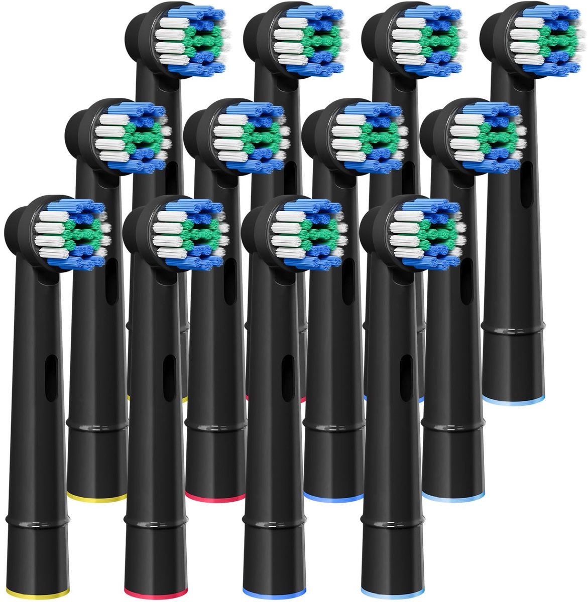 Solidchoice - 12 Stuks Vervangende Tandenborstelkoppen voor Elektrische Tandenborstels