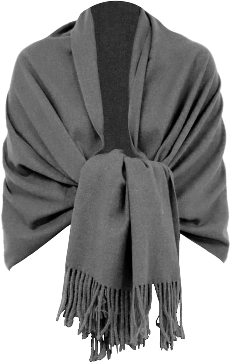 Sjaal dames - zachte mix van cashmere en wol - stijlvol en warm - perfect voor de winter - ShopVlot
