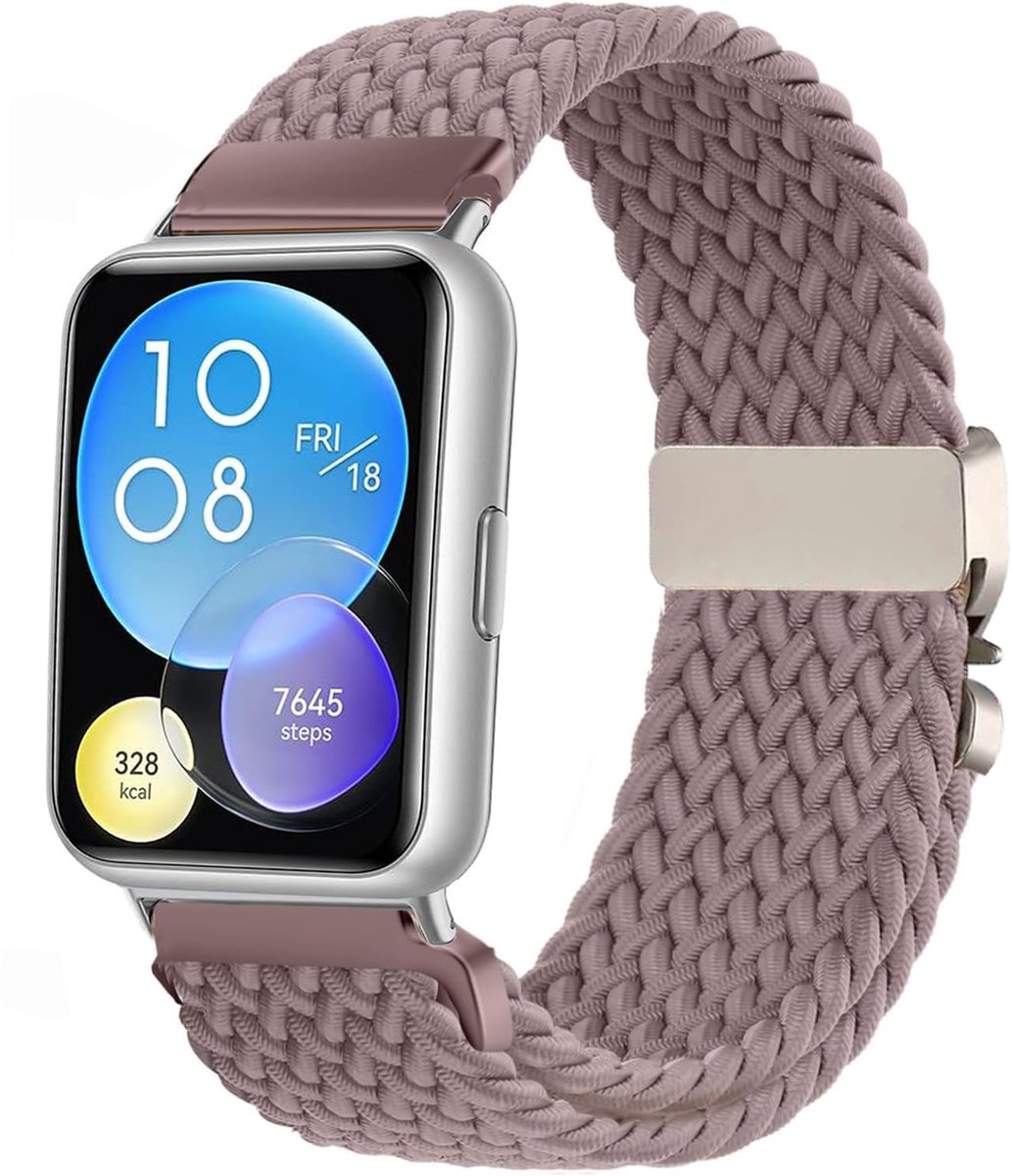 Solidchoice - Elastische Sportband voor Smartwatch Huawei Fit 2