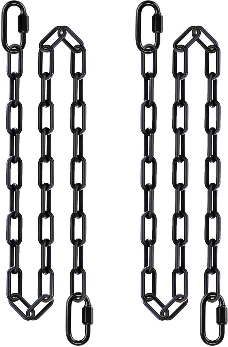 Solidchoice - Set van 2 Zware Swing Chains voor Hangstoelen en Bokszakken