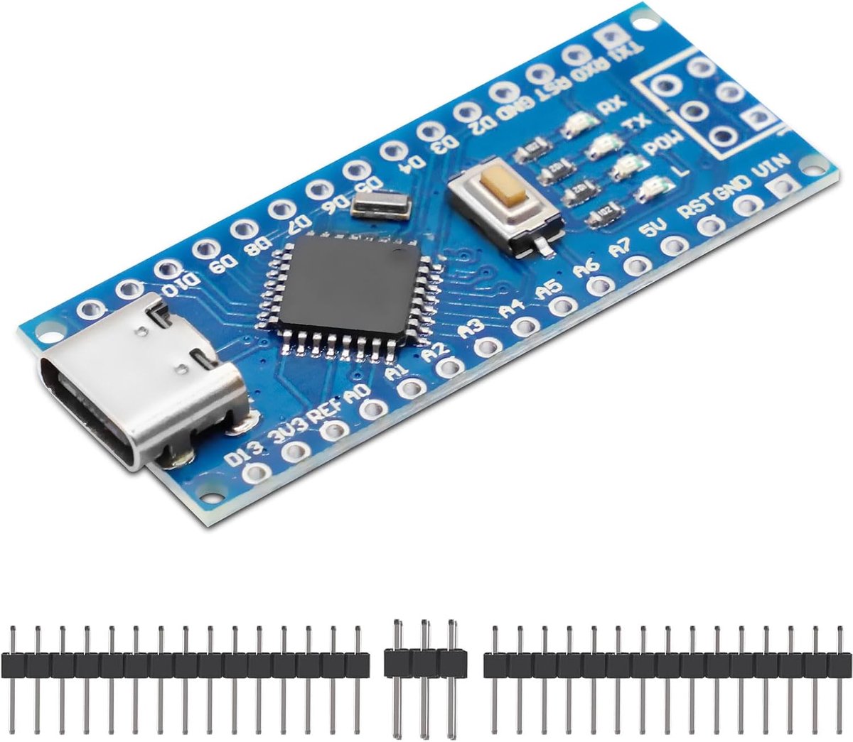 Microcontroller-board NA-no V3 - AT-mega-328P - Type-C stekker - Ideaal voor projecten - ShopVlot