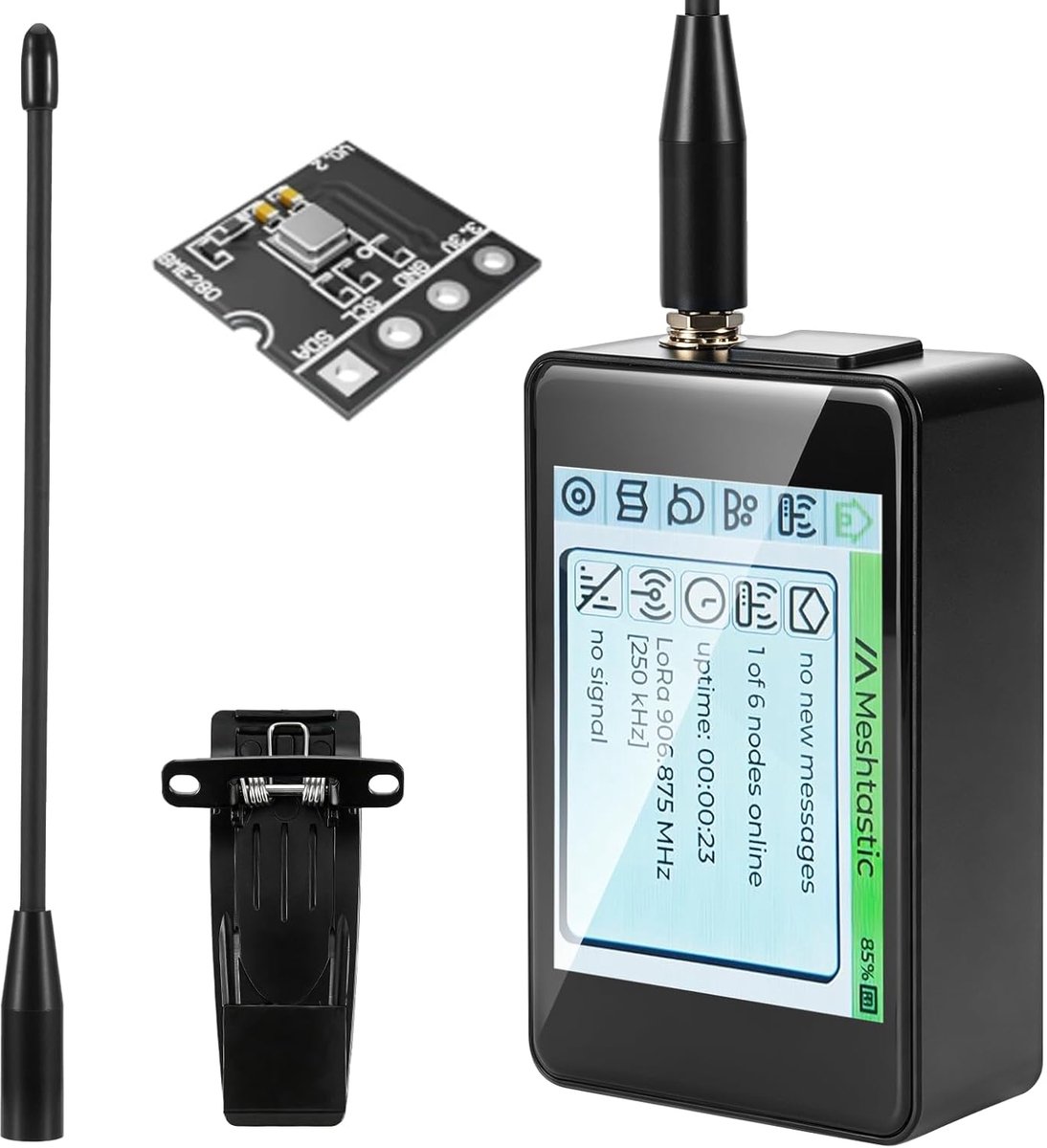 LoRa ESP32 V4 ontwikkelbord met BME-280 sensor - touchscreen - GNSS module - ideaal voor IoT en Meshtastic projecten - ShopVlot