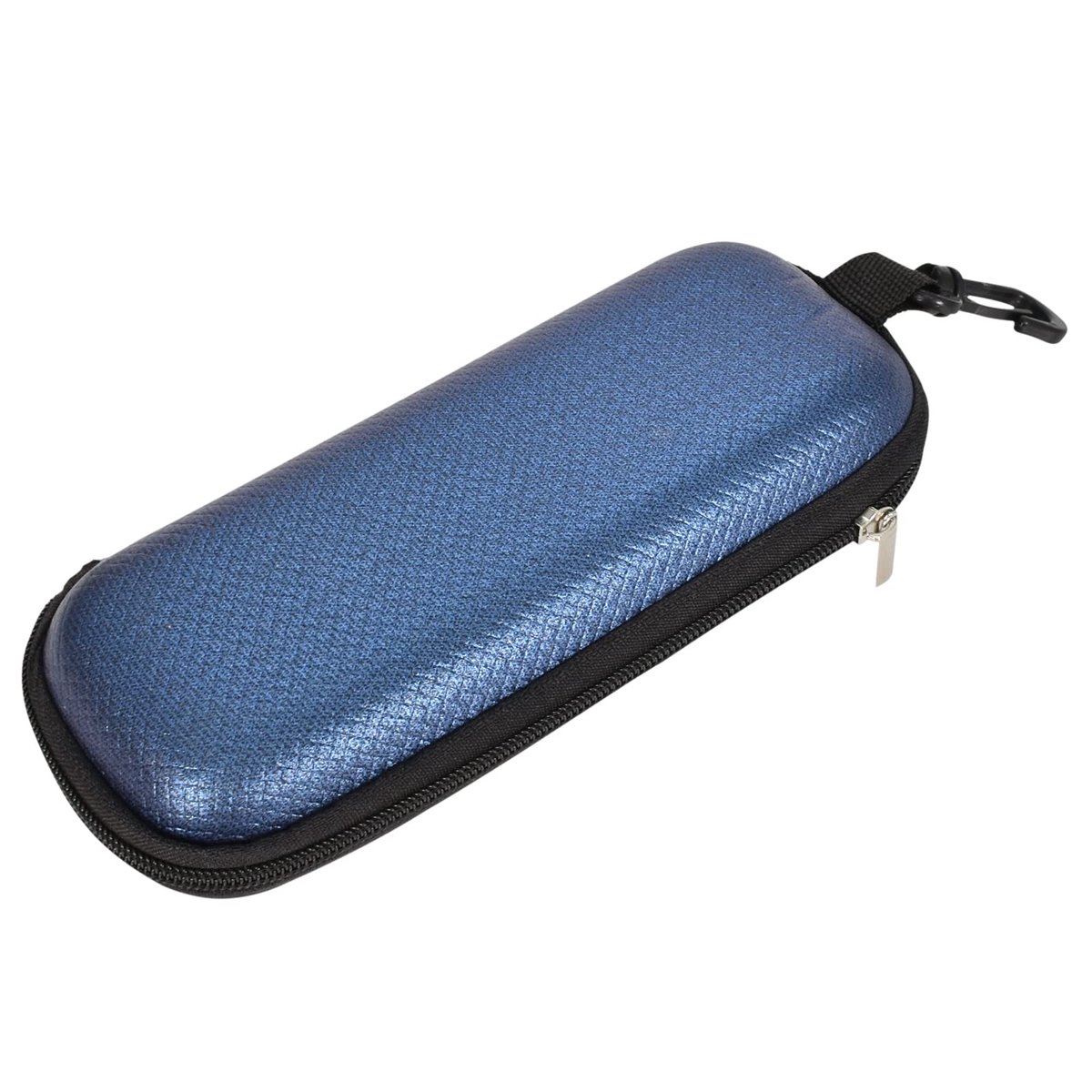 Solidchoice - Lederen Brillenetui, Draagbare Blauw Pouch voor Brillen