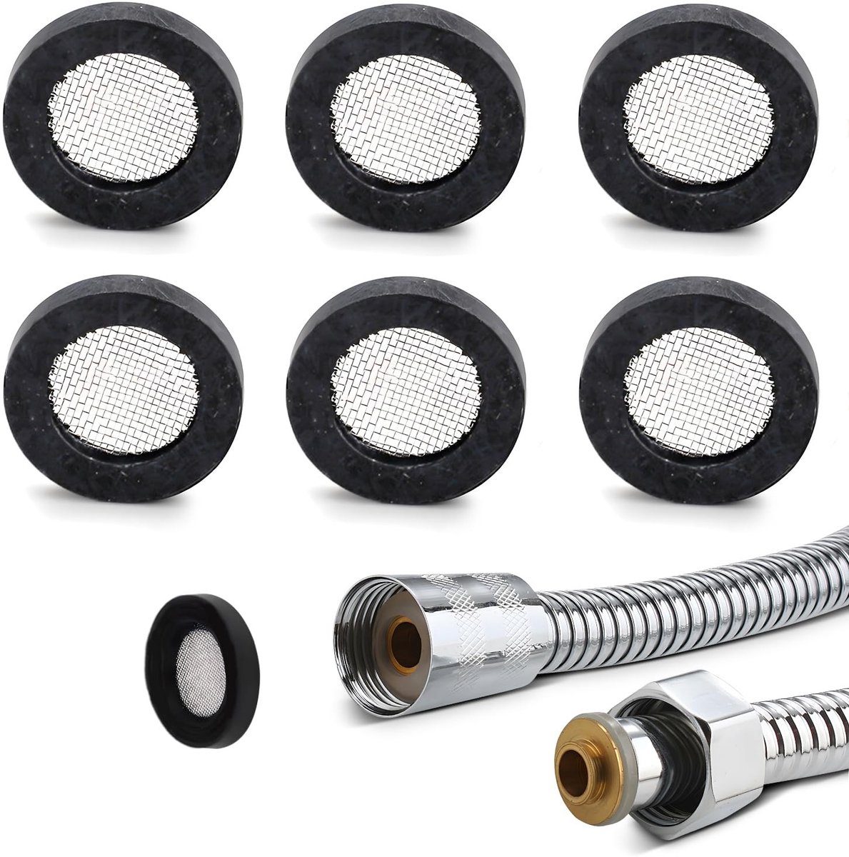 Solidchoice - Set van 6 Rubber Washers voor Douche en Kraan
