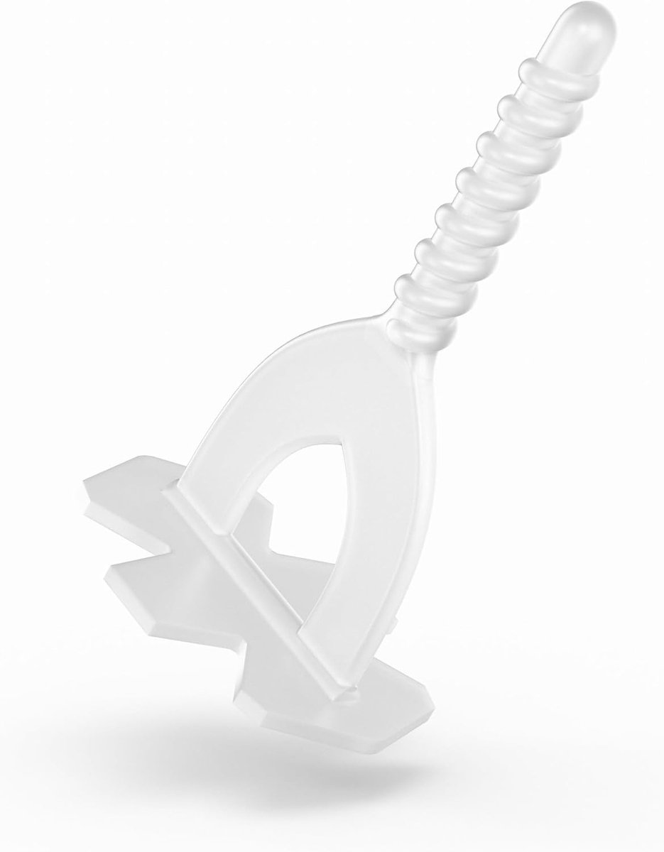 Tegellegset 200 schroefcompartimenten - 3 mm nivellering - herbruikbaar - perfect vlakke tegels - ShopVlot