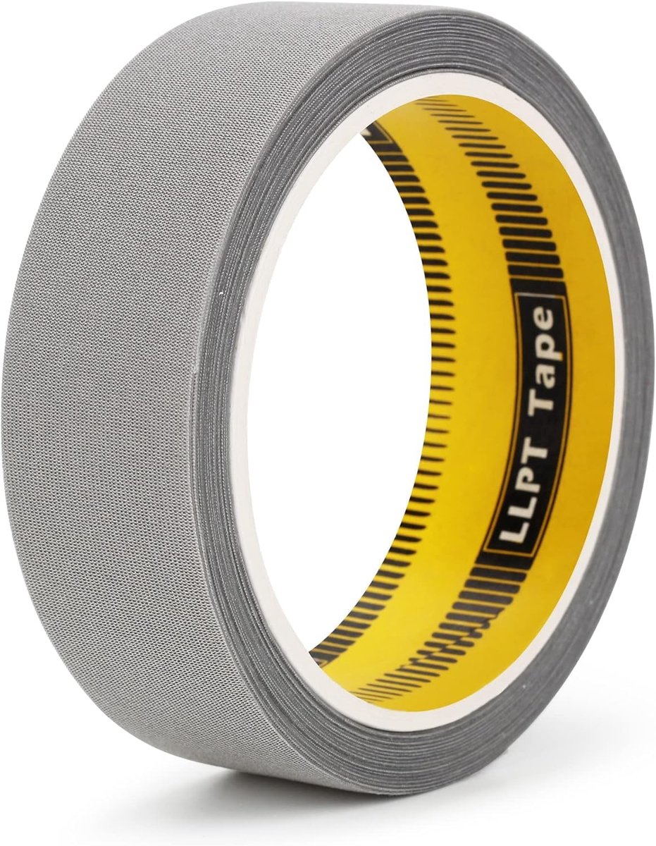 Iron on tape 30mm x 5m - lichtgrijs - duurzame kwaliteit - ideaal voor reparaties - ShopVlot