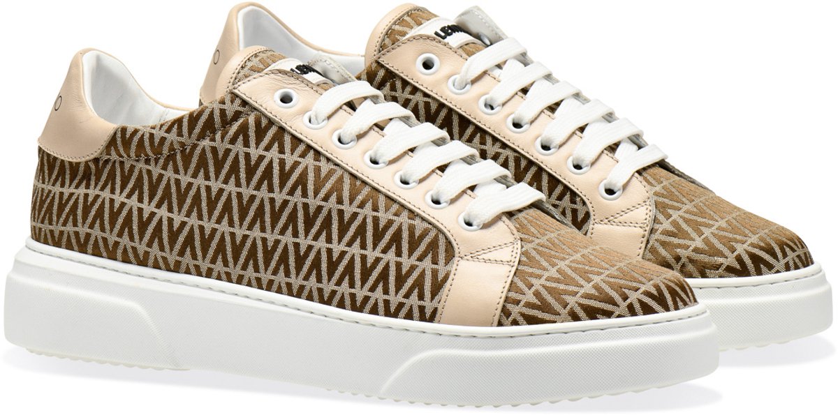 VALENTINO Man Heren Sneaker Maat 41 - Beige