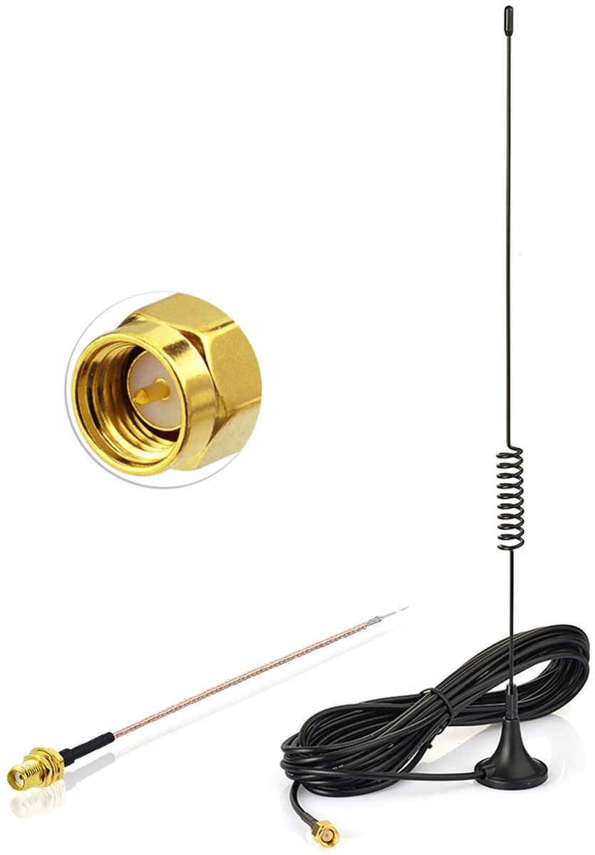 Solidchoice - 868MHz LoRa Antenne met Magnetische Basis
