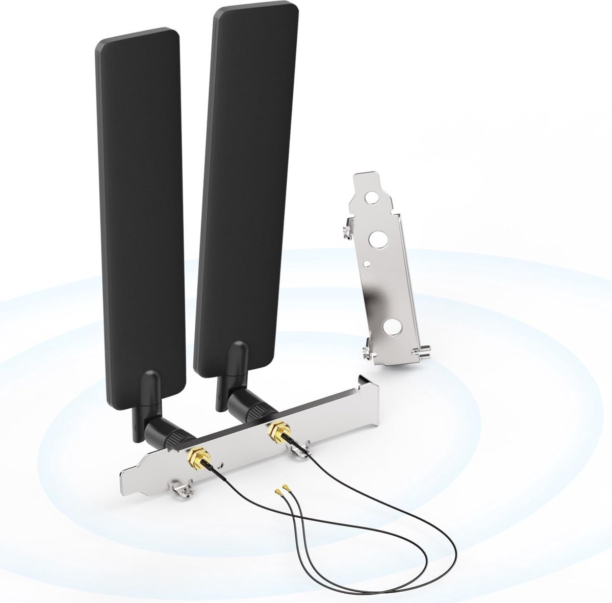Solidchoice - Tri-Band WiFi Antenne met M.2 NGFF naar RP-SMA Kabel