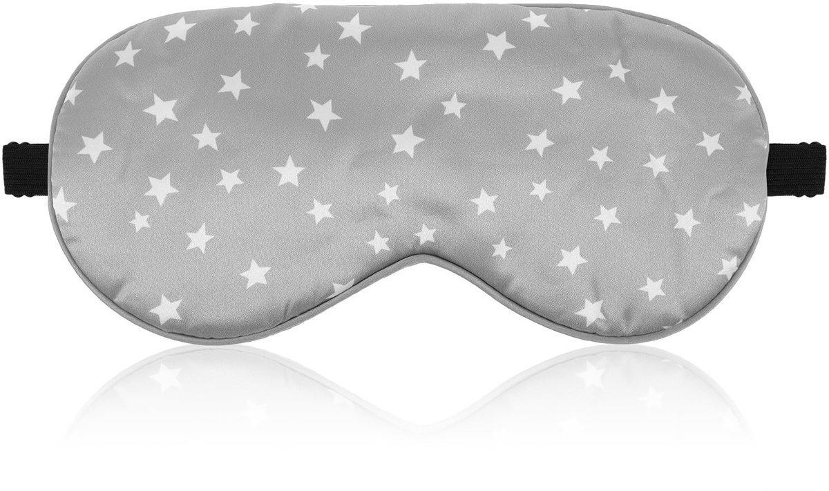 Solidchoice - Pure Zijde Slaapmasker met Verstelbare Band