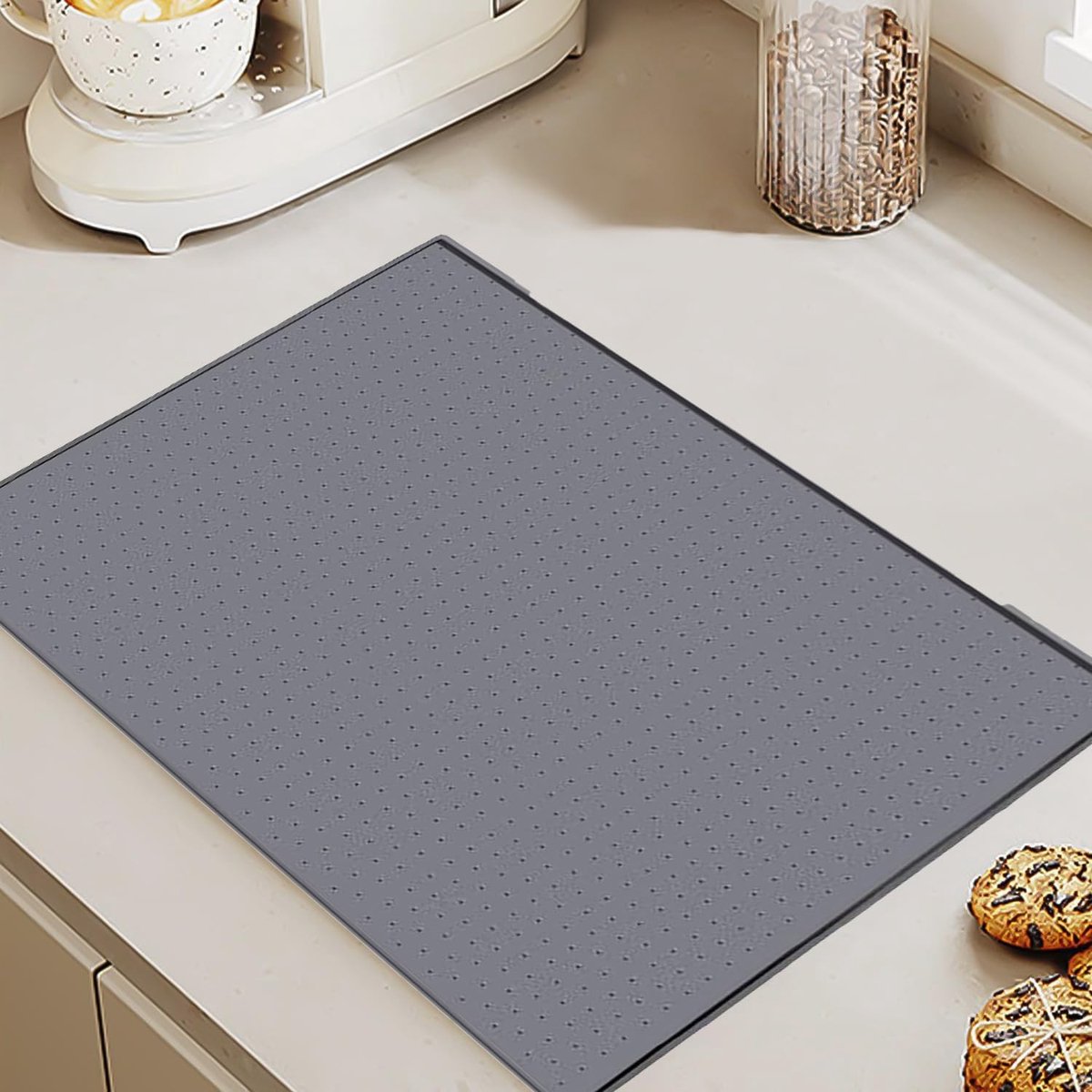 Solidchoice - Silicone Afvoer Mat voor Keuken en Koffiemaker