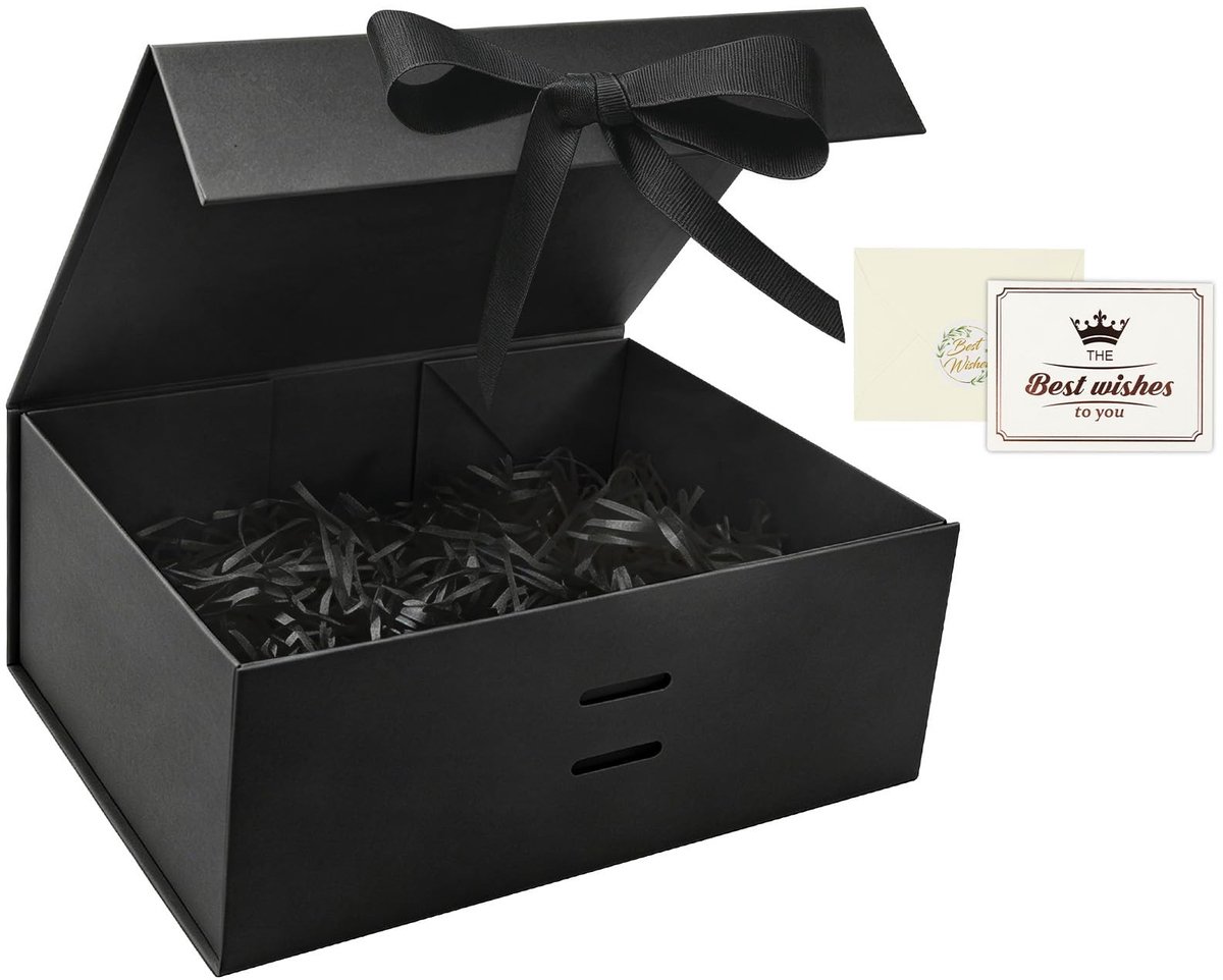 Solidchoice - Magnetische Geschenkdoos met Lint en Kaart