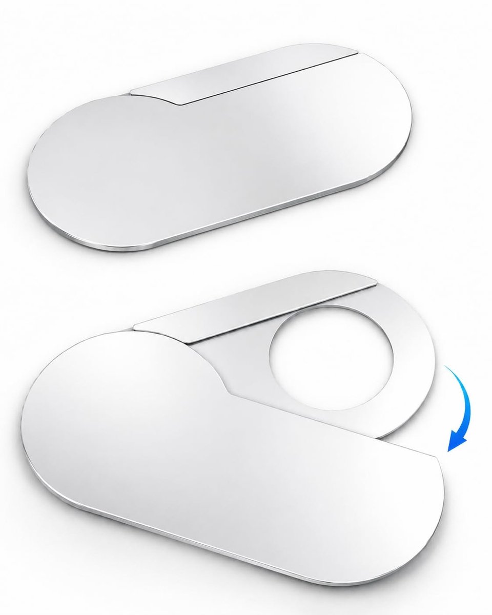 Solidchoice - Draaibare Webcam Cover (2-Pack)