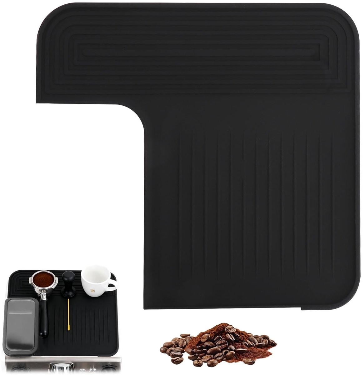 Solidchoice - Antislip Silicone Mat voor Koffiezetapparaat, Scratch- en Waterbestendig