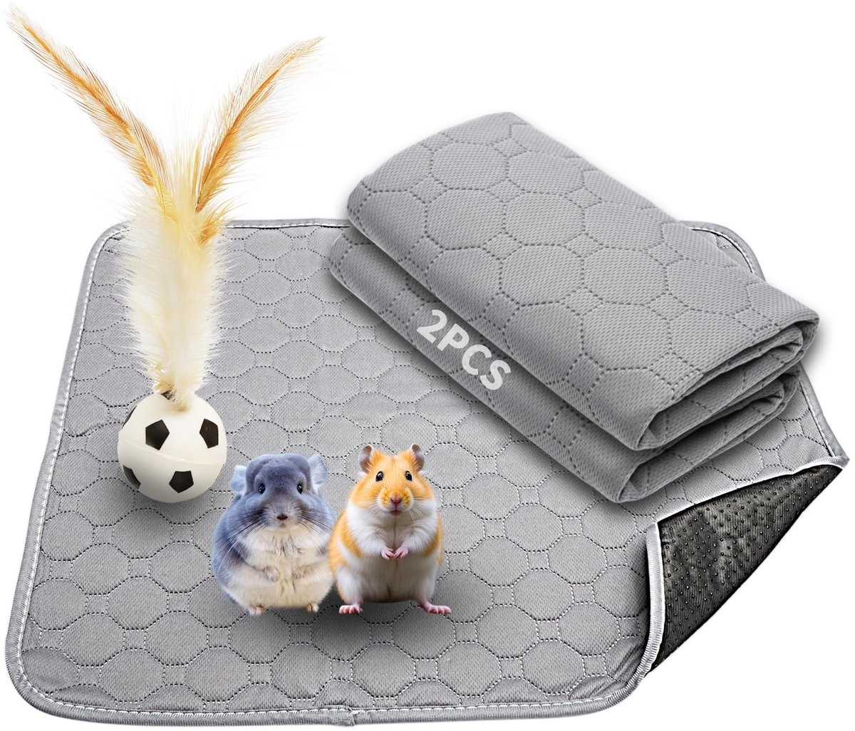 Solidchoice - 2 Stuks Wasbare Urinematten voor Puppy en Kleine Dieren