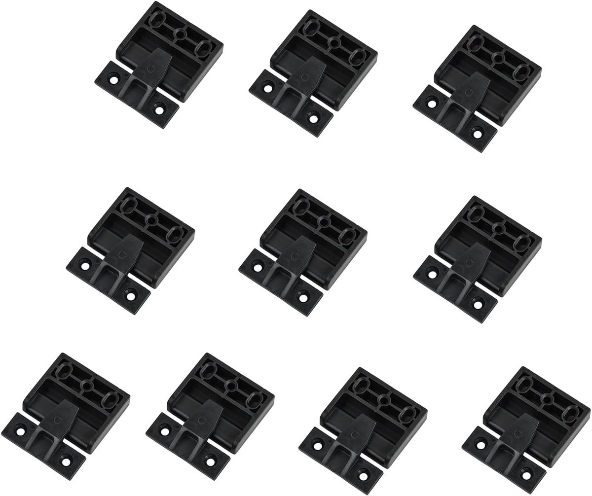 Push-in skirting fittings 10 stuks - ABS plastic - sterke bevestiging - voor kasten en meubels - ShopVlot
