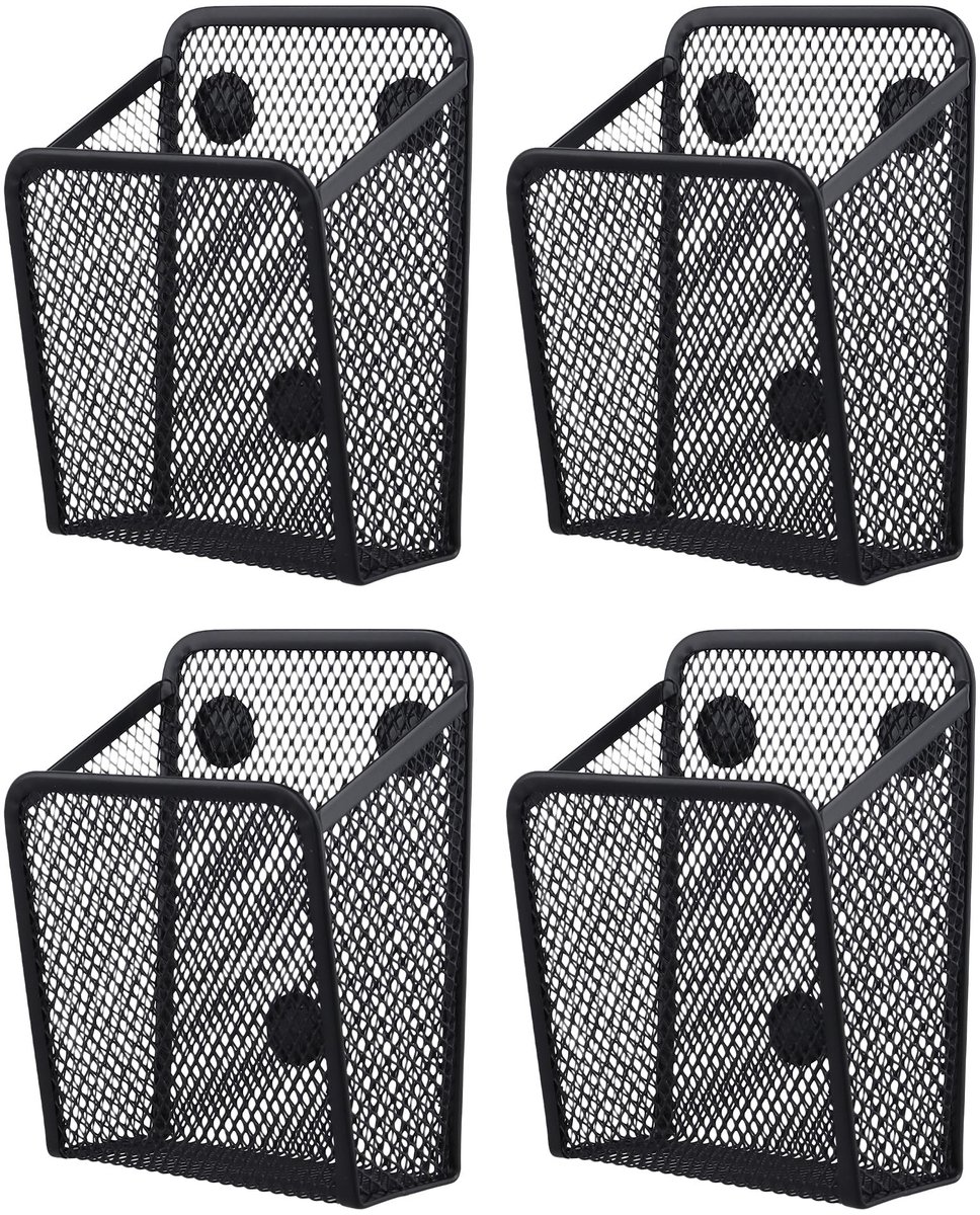 Solidchoice - Magnetische Pennenhouder, Set van 4