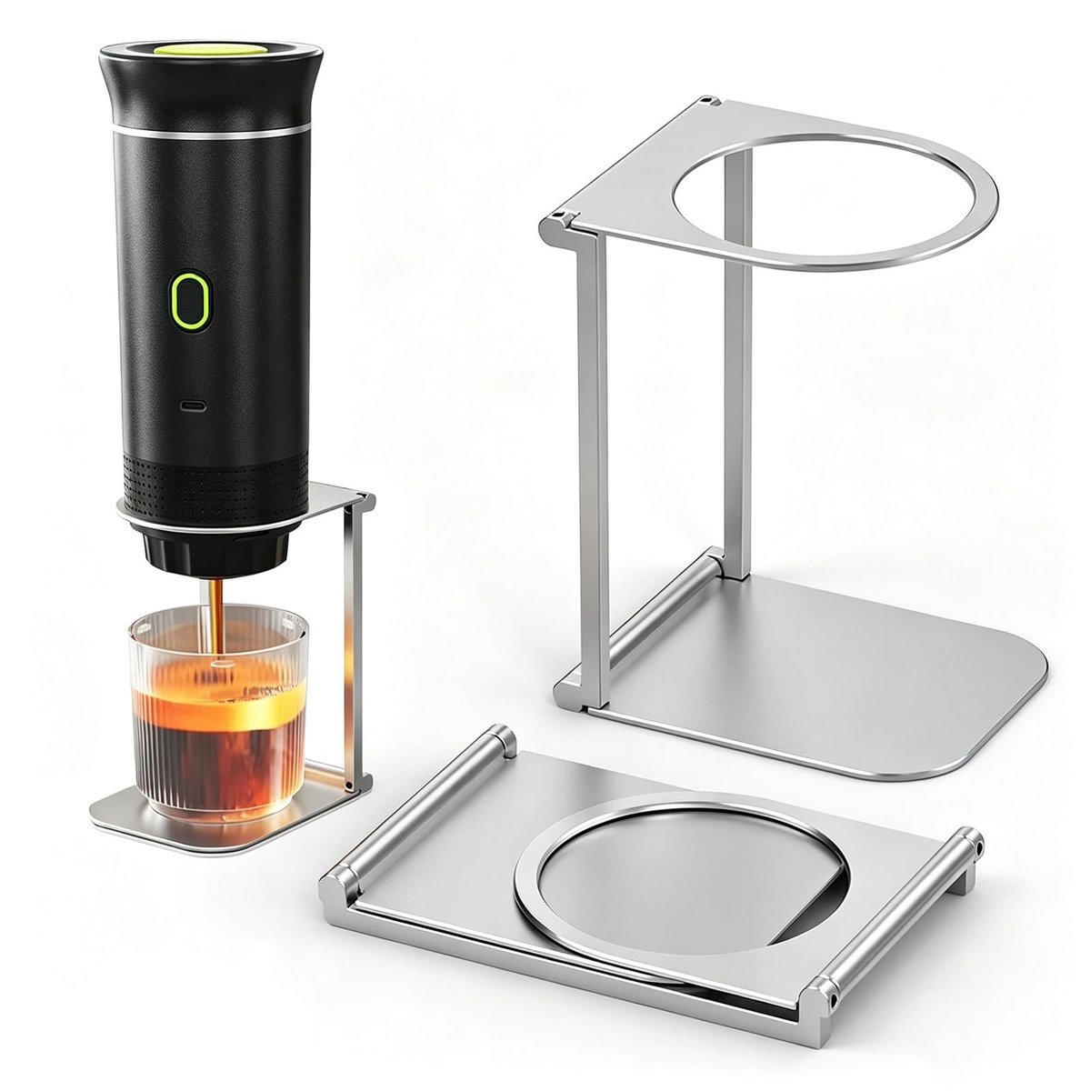 Solidchoice - Draagbare Opvouwbare Koffiezetapparaat Houder