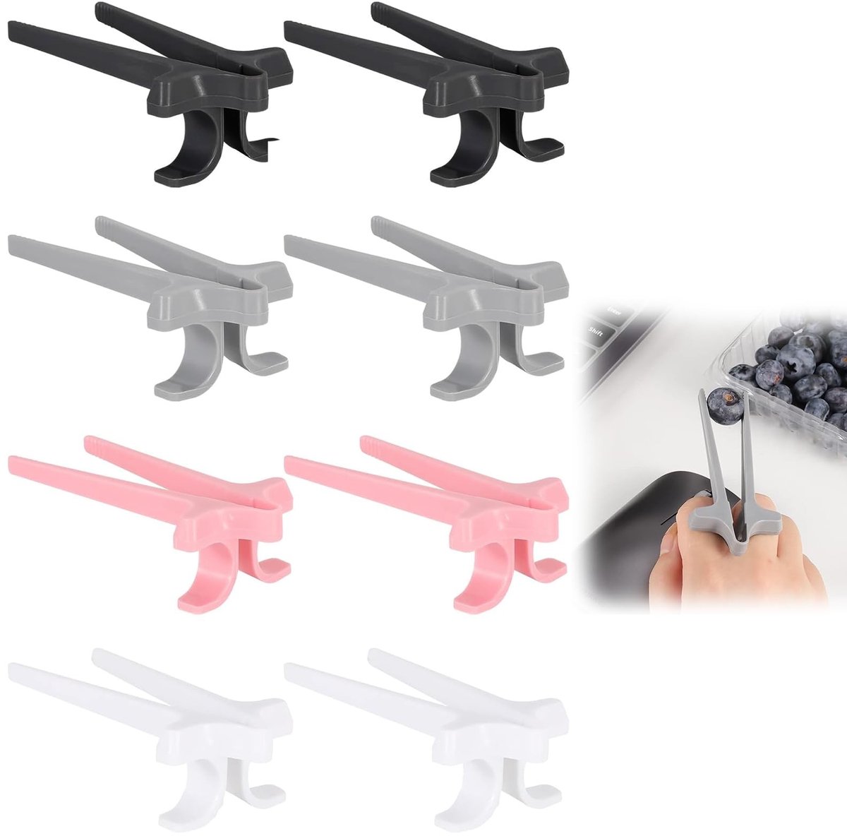 Solidchoice - Vingerstokjes voor Gamers, Handsfree Snack Hulp