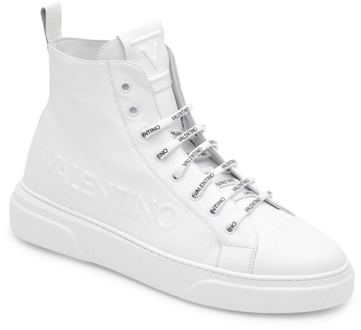 VALENTINO Heren High-Top Sneaker Maat 46 - Wit