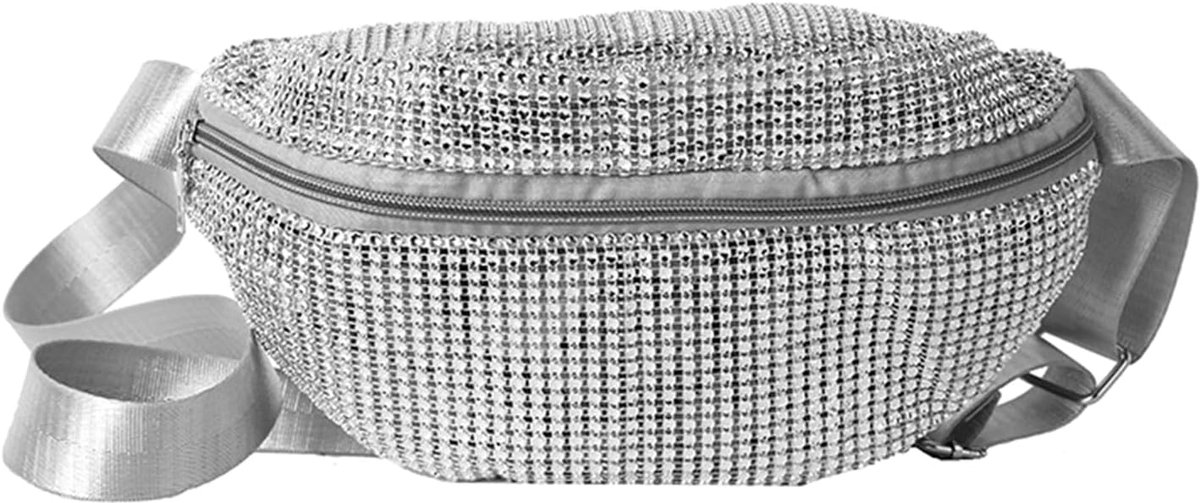 Crossbody Bum Bag - rhinestone - modern design - ideaal voor sport en wandelen - ShopVlot