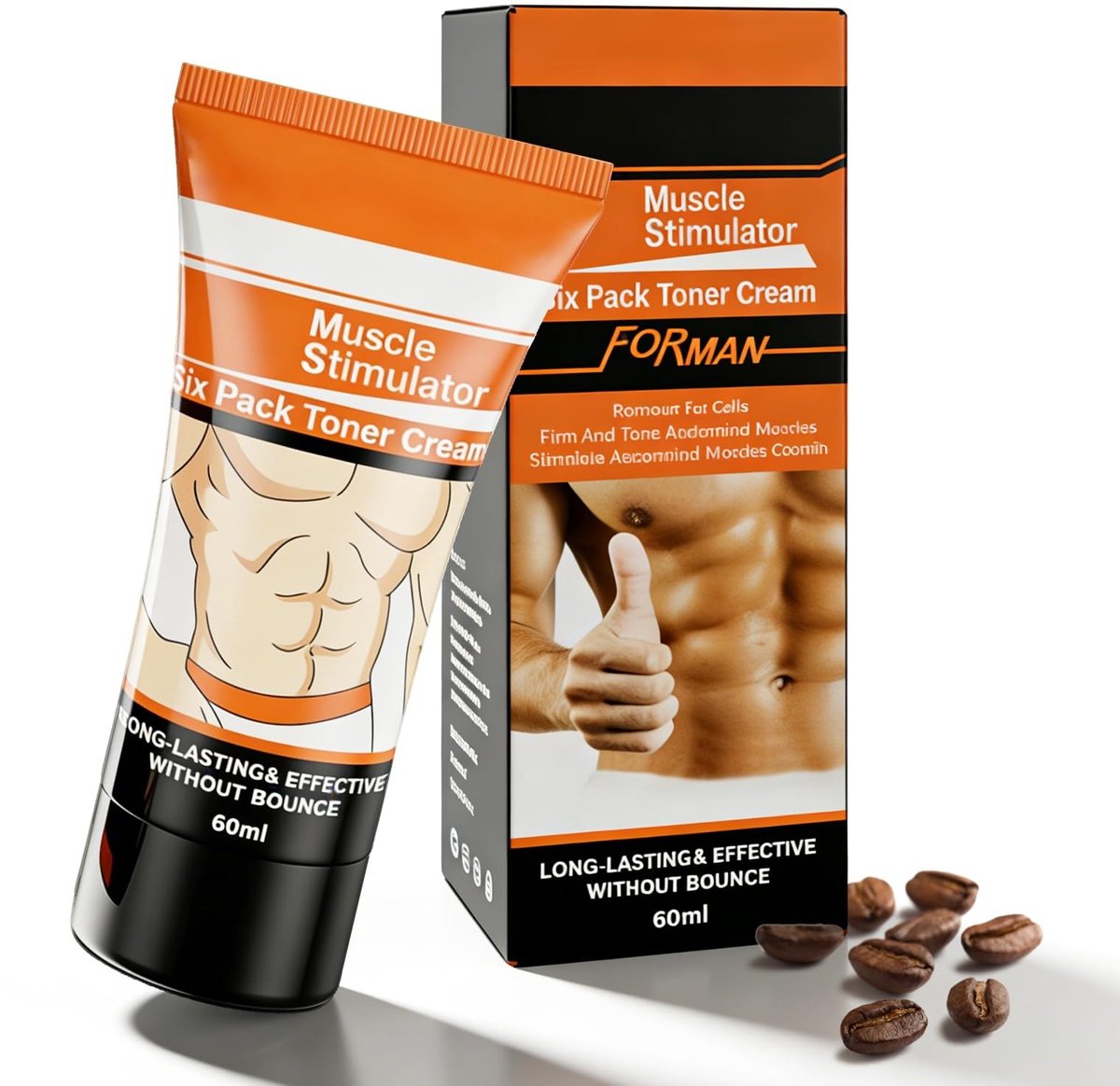 Solidchoice - Buikspier Verzorgingsgel voor Mannen, 60 ml