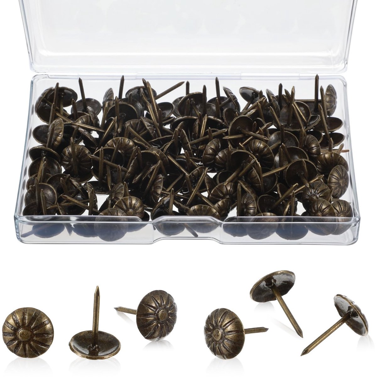 Solidchoice - 150 Decoratieve Meubelnagels voor DIY Projecten