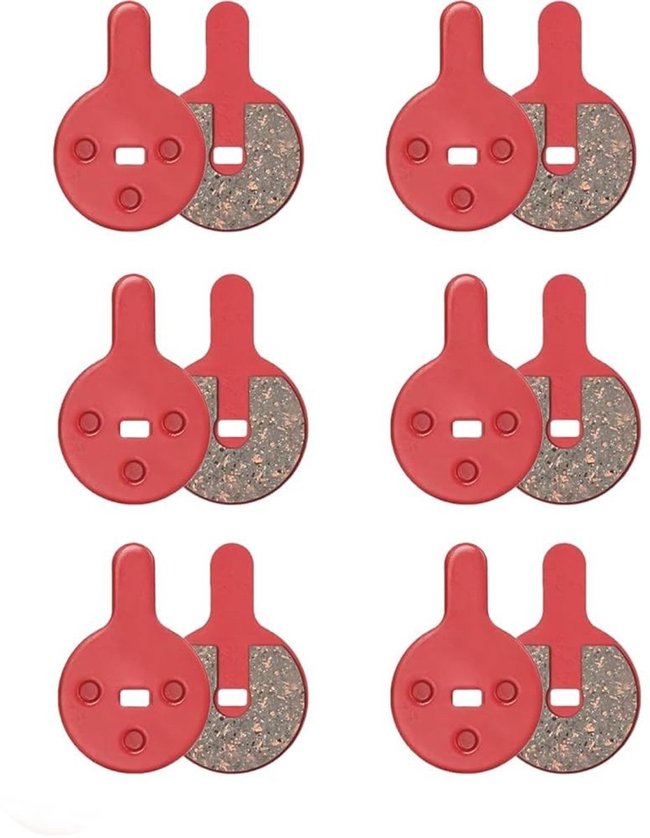 Solidchoice - 12 Stuks Remblokken voor E-Scooter en Fietsen