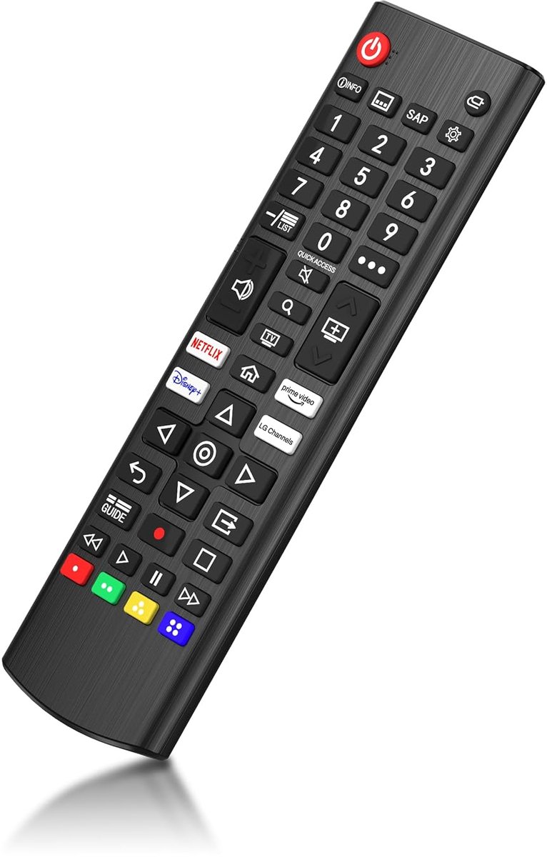 Tobfit Universeel voor LG afstandsbediening, vervanging LG afstandsbediening voor alle LG-smart tv's, zonder batterij - ShopVlot