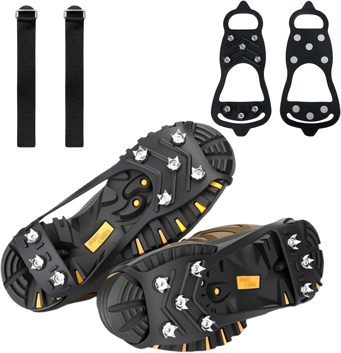 spikes voor schoenen winter - 1 stuk - stevige grip - ideaal voor gladde ondergronden - ShopVlot