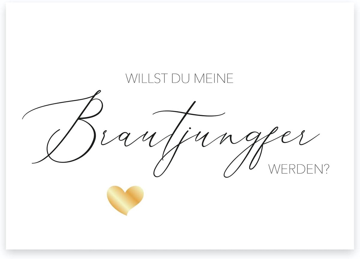 Wenskaart - Wil jij mijn getuige zijn? - Elegante vouwkaart - Perfect voor bruiloften - ShopVlot